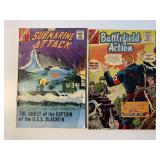 2 CHARLTON COMICS W/12 CENT COVERS SEE DESC.
