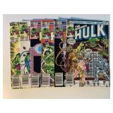 6 MARVEL COMICS W/60 CENT COVERS SEE DESC.