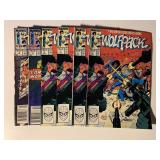 6 MARVEL COMICS W/75 CENT COVERS SEE DESC.