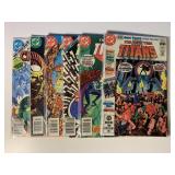 6 DC COMICS W/60 CENT COVERS SEE DESC.