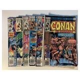 6 MARVEL COMICS W/35 CENT COVERS SEE DESC.