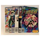 6 MARVEL COMICS W/50 CENT COVERS SEE DESC.