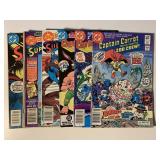6 DC COMICS W/60 CENT COVERS SEE DESC.