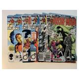 6 MARVEL COMICS W/65 CENT COVERS SEE DESC.