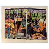 6 MARVEL COMICS W/50 CENT COVERS SEE DESC.