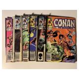 6 MARVEL COMICS W/60 CENT COVERS SEE DESC.