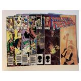 6 MARVEL COMICS W/60 CENT COVERS SEE DESC.