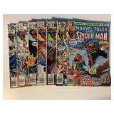 6 MARVEL COMICS W/35 CENT COVERS SEE DESC.