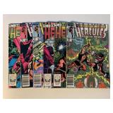 6 MARVEL COMICS W/60 CENT COVERS SEE DESC.