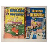 2 HARVEY COMICS W/35 COVERS SEE DESC.