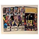 6 MARVEL COMICS W/75 CENT COVERS SEE DESC.