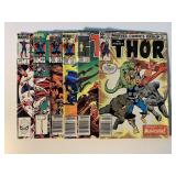 6 MARVEL COMICS W/60 CENT COVERS SEE DESC.