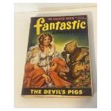 1945 JAN FANTASTIC ADVENTURES PULP