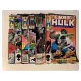 6 MARVEL COMICS W/75 CENT COVERS SEE DESC.