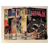 6 MARVEL COMICS W/75 CENT COVERS SEE DESC.