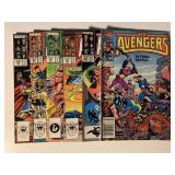 6 MARVEL COMICS W/75 CENT COVERS SEE DESC.