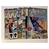 6 MARVEL COMICS W/75 CENT COVERS SEE DESC.