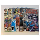 6 MARVEL COMICS W/65 CENT COVERS SEE DESC.