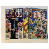 6 MARVEL COMICS W/60 CENT COVERS SEE DESC.