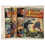 4 DC COMICS 25 CENT COVERS SEE DESC.