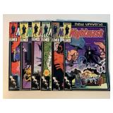6 MARVEL COMICS W/75 CENT COVERS SEE DESC.