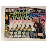 6 MARVEL COMICS W/50 CENT COVERS SEE DESC.