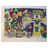 6 DC COMICS W/75 CENT COVERS SEE DESC.