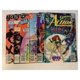 6 DC COMICS W/75 CENT COVERS SEE DESC.