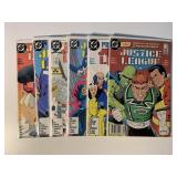 6 DC COMICS W/75 CENT COVERS SEE DESC.