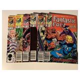6 MARVEL COMICS W/60 CENT COVERS SEE DESC.