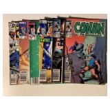 6 MARVEL COMICS W/60 CENT COVERS SEE DESC.