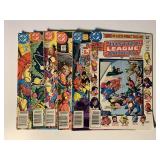 6 DC COMICS W/60 CENT COVERS SEE DESC.