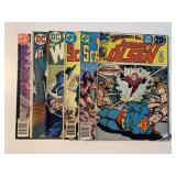 6 DC COMICS W/75 CENT COVERS SEE DESC.