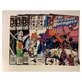 6 MARVEL COMICS W/75 CENT COVERS SEE DESC.
