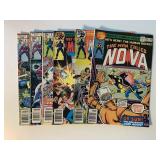 6 MARVEL COMICS W/35 CENT COVERS SEE DESC.