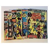 6 MARVEL COMICS 25 CENT COVERS SEE DESC.
