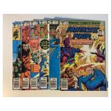 6 MARVEL COMICS W/40 CENT COVERS SEE DESC.
