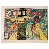 4 ASSORTED COMICS 25, 50, 60 CENT COVERS SEE DESC