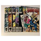 6 MARVEL COMICS W/75 CENT COVERS SEE DESC.