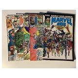 6 MARVEL COMICS W/50 CENT COVERS SEE DESC.