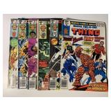 6 MARVEL COMICS W/40 CENT COVERS SEE DESC.