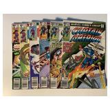 6 MARVEL COMICS W/40 CENT COVERS SEE DESC.