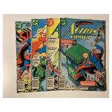 4 DC COMICS 35 CENT COVERS SEE DESC.