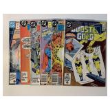 6 DC COMICS W/75 CENT COVERS SEE DESC.