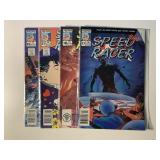 4 NOW COMICS SPEED RACER #17, 19, 21, 23