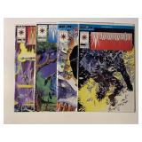 4 VALIANT COMICS SHADOW MAN #4, 5, 6, 12