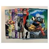 8 ASSORTED DC COMICS SEE DESC.