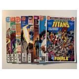 8 ASSORTED DC COMICS SEE DESC.
