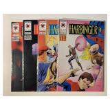 4 VALIANT COMICS HARBINGER #18, 19, 20, 21
