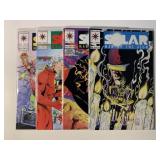 4 VALIANT COMICS SOLAR #21, 25, 28, 31
